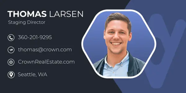 Professional headshot example