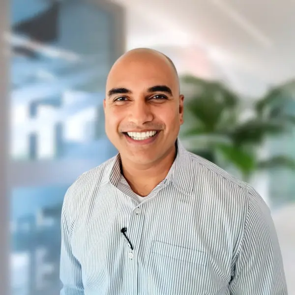 Professional headshot example