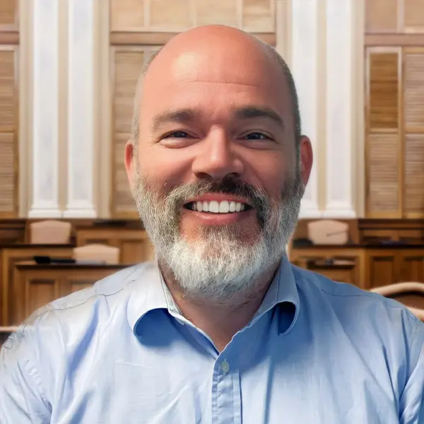 Professional headshot example