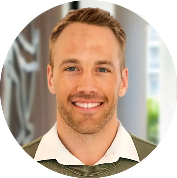 Professional headshot example