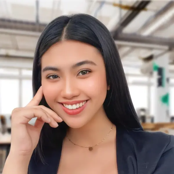 Professional headshot example