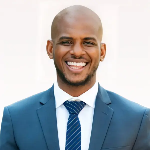 Professional headshot example