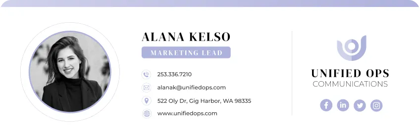 Deploy headshot to email signature